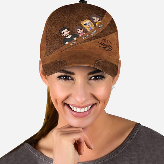 Best Dad Ever - Gift for dad, grandma, grandpa, mom, uncle, aunt - Personalized Classic Cap