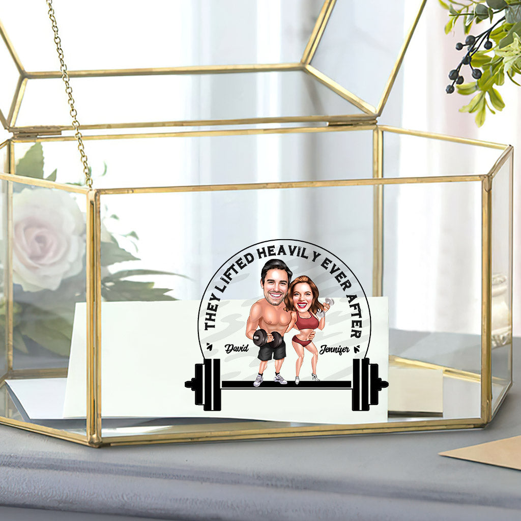 Sie hoben schwere Gewichte bis ans Ende ihrer Tage – Personalisierter Fitness-Aufkleber (Vollversion)
