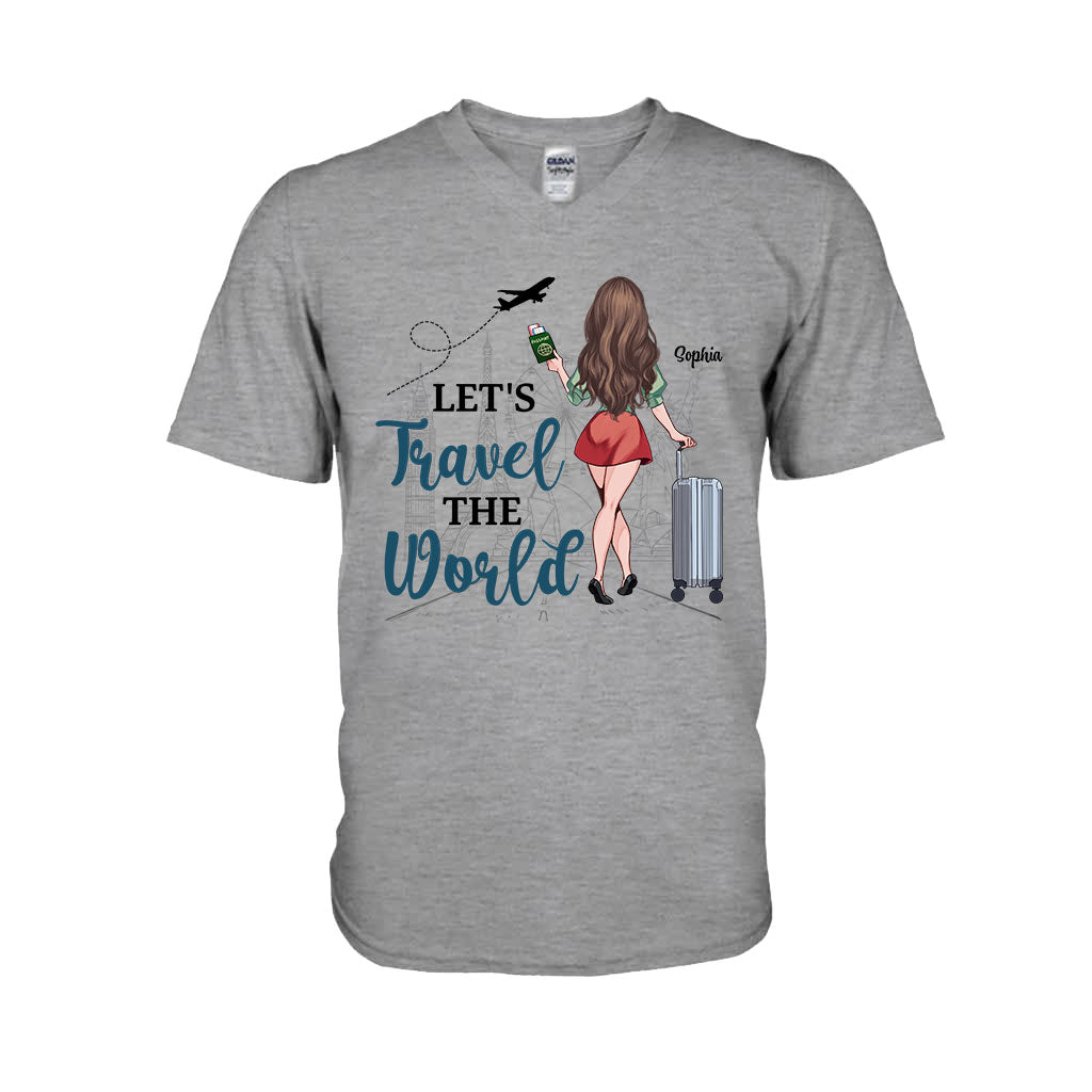 So The Adventure – Reisegeschenk für Mama, Tochter, Enkelin, Ehefrau, Freundin, Freundin – Personalisiertes T-Shirt und Hoodie