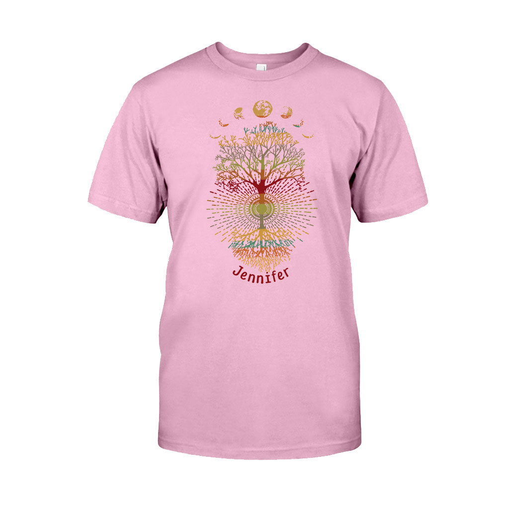 Yoga Tree – Personalisiertes Yoga-T-Shirt und Hoodie