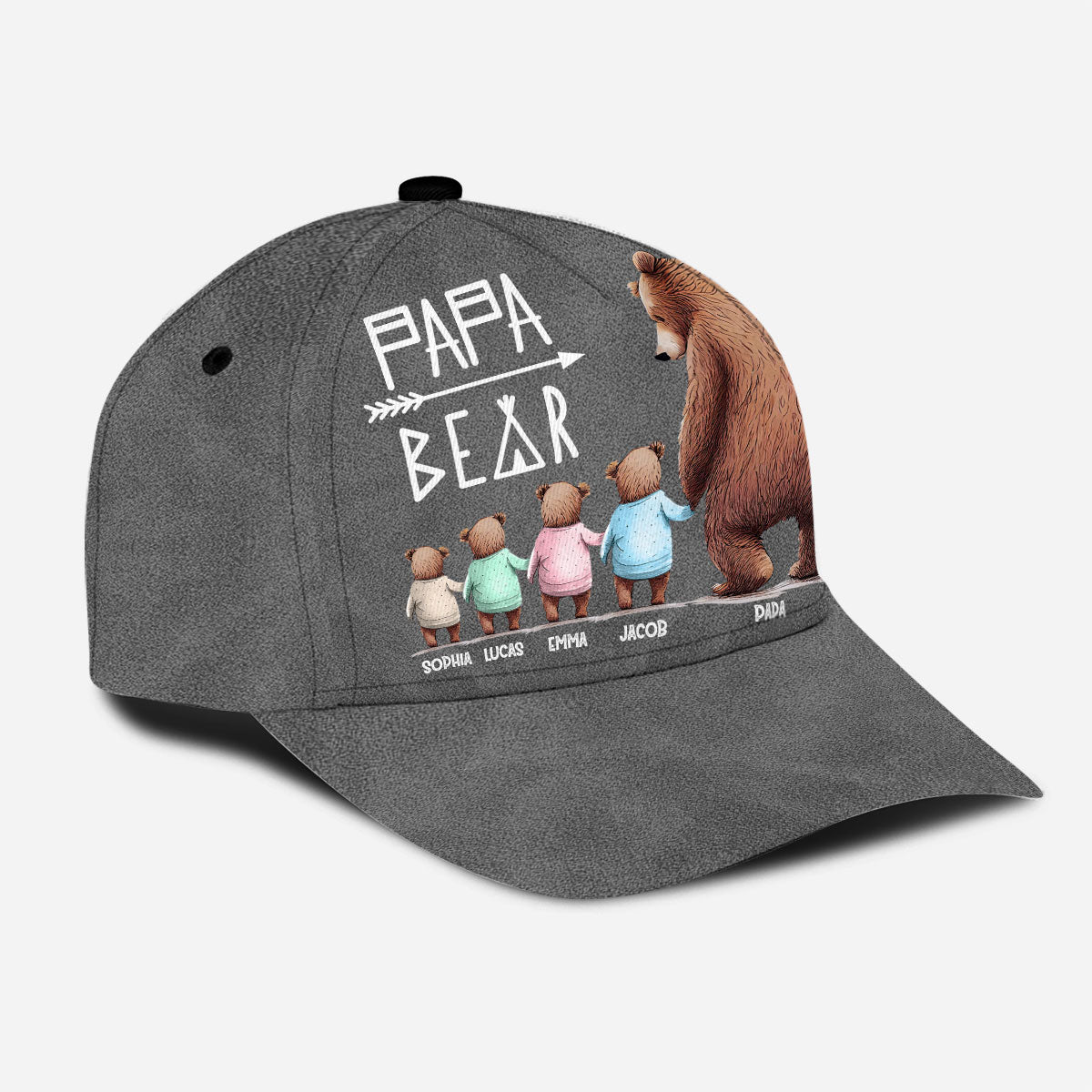 Papa Bear - Personalized Grandpa Classic Cap