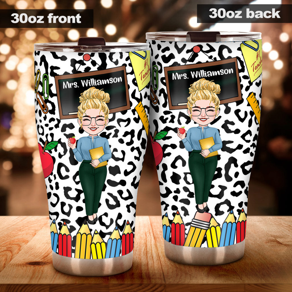 Wertschätzung für Lehrer – Personalisierter Lehrer-Trinkbecher