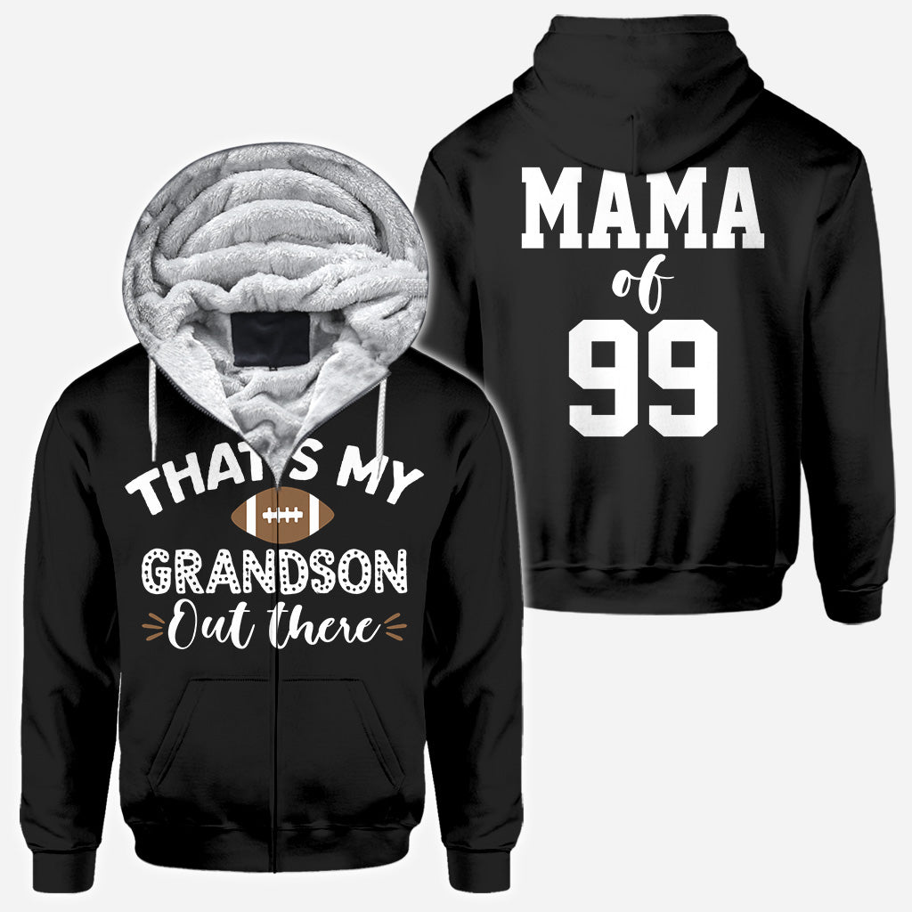 Proud Football Mom, Grandma - Football gift for mom, grandma, wife, her - Personalized All Over Shirt
