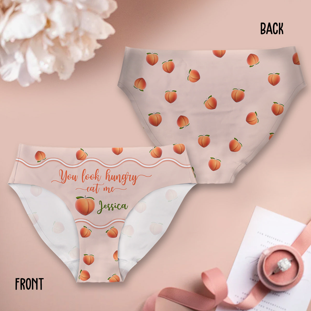 Eat Me - Personalized Couple Women's Briefs