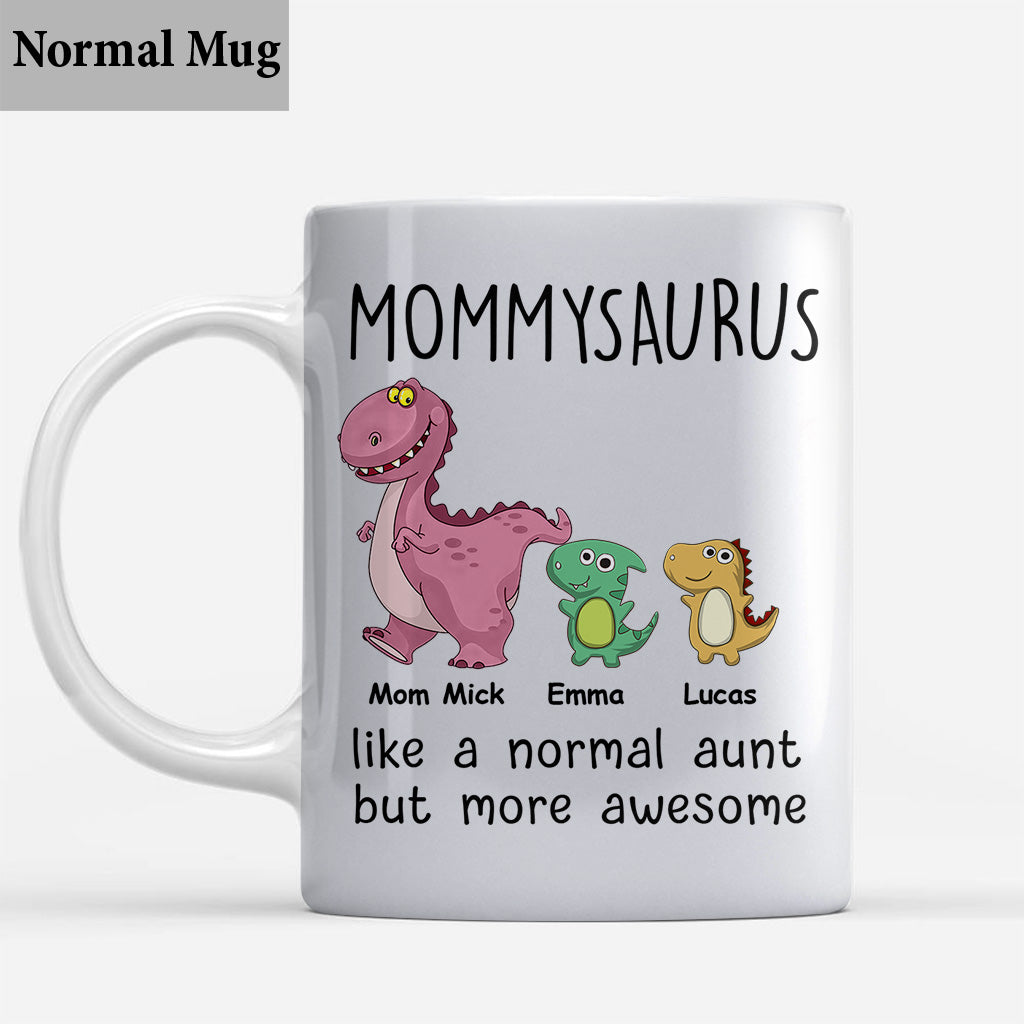 Wie eine normale, nur viel cooler – Geschenk für Mama, Oma, Opa, Papa, Tante, Onkel – Personalisierte Tasse