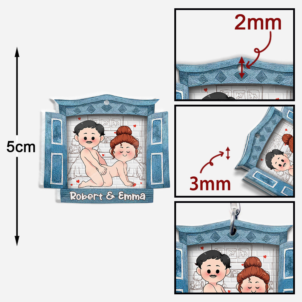 You’re My Favorite - Personalized Couple Keychain