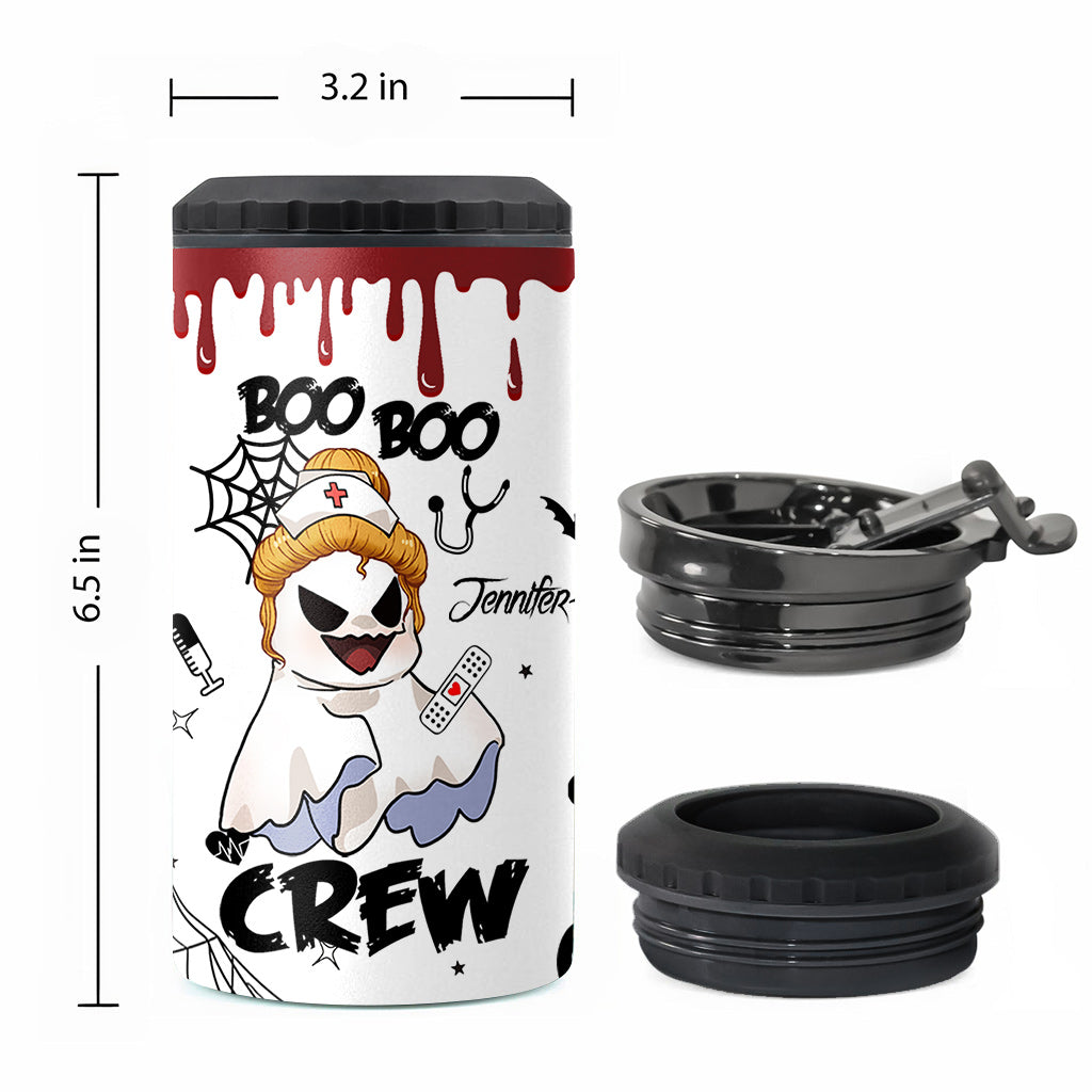 Boo Boo Crew - Personalized Nurse Can Cooler