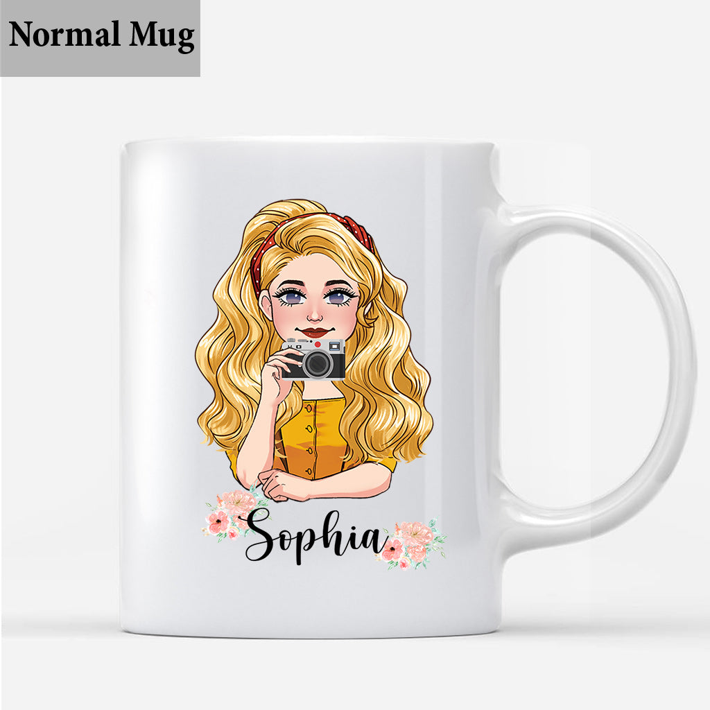 Fokus anpassen – Personalisierter Fotobecher