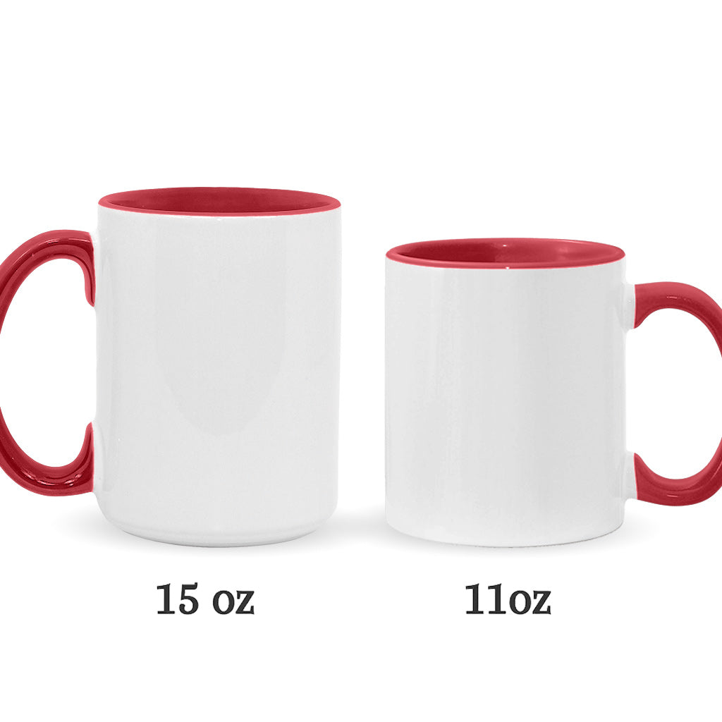 Personalisierte Tasse mit Oma-Akzent für Omas/Opas/Vaters/Mamas kleine Lieblinge