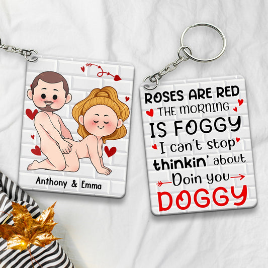 Ich wünsche dir nur, dass du glücklich bist – Geschenk für Paare (Ehemann, Ehefrau, Freund, Freundin) – Personalisierter Schlüsselanhänger