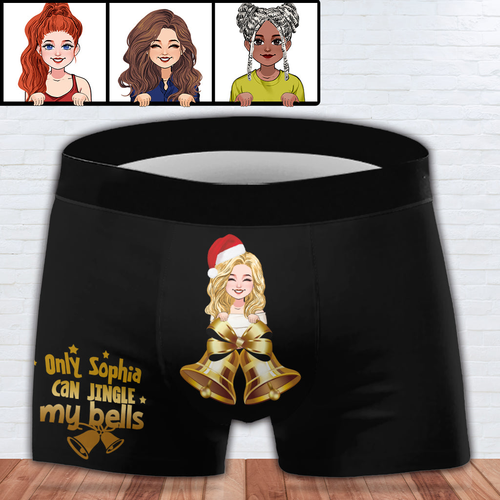 Personalisierte Boxershorts als Weihnachtsgeschenk für ihn – Personalisierte Boxershorts für Paare