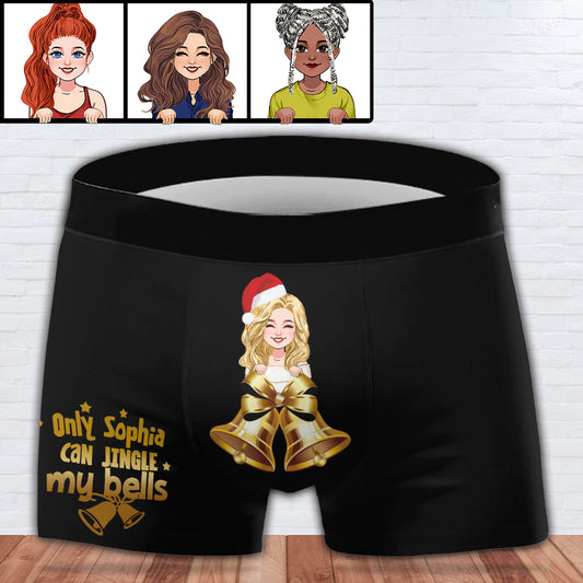 Personalisierte Boxershorts als Weihnachtsgeschenk für ihn – Personalisierte Boxershorts für Paare