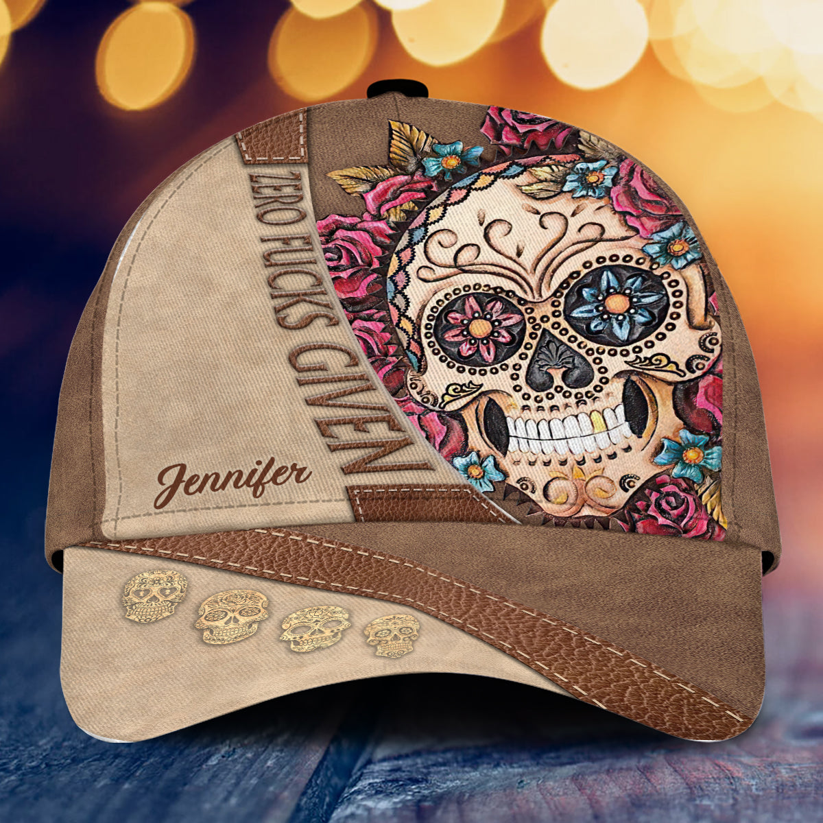 Zero F Given - Personalisierte Skull Classic Cap