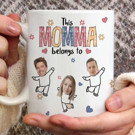 Diese Tasse gehört Mama/Oma/Nana – personalisierte Muttertasse