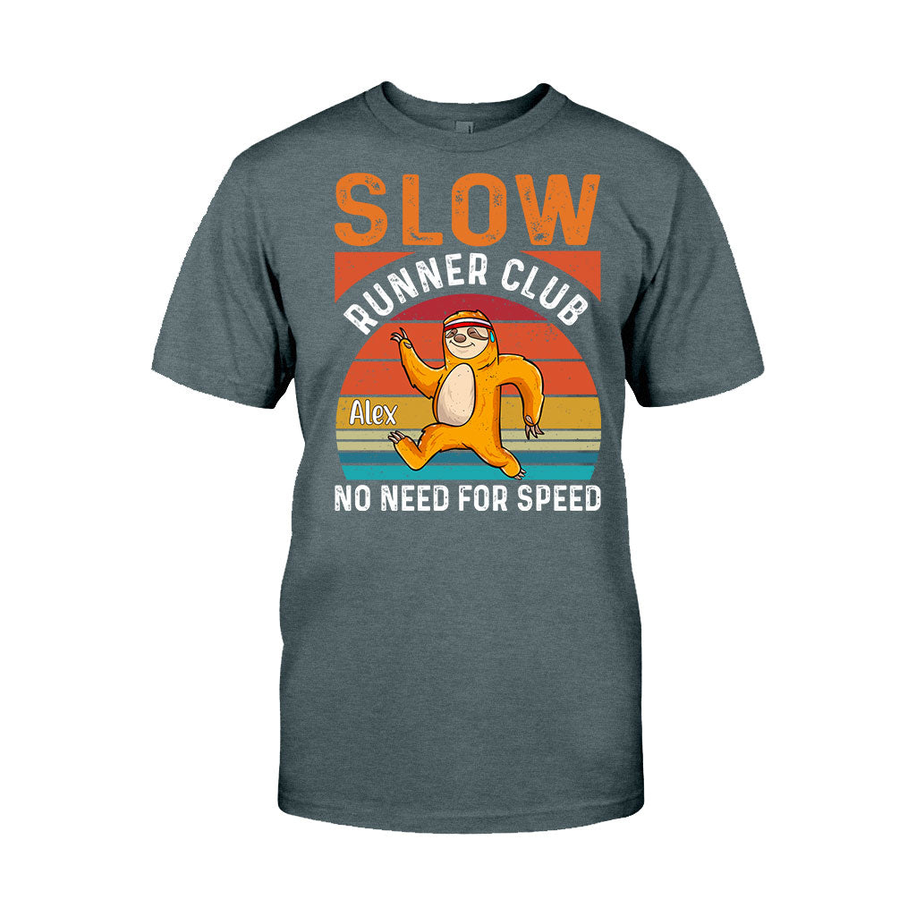 Slow Runner Club - Personalized Running T-shirt and Hoodie