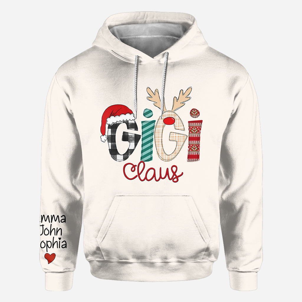 Gigi Claus - Personalized Grandma All Over Shirt