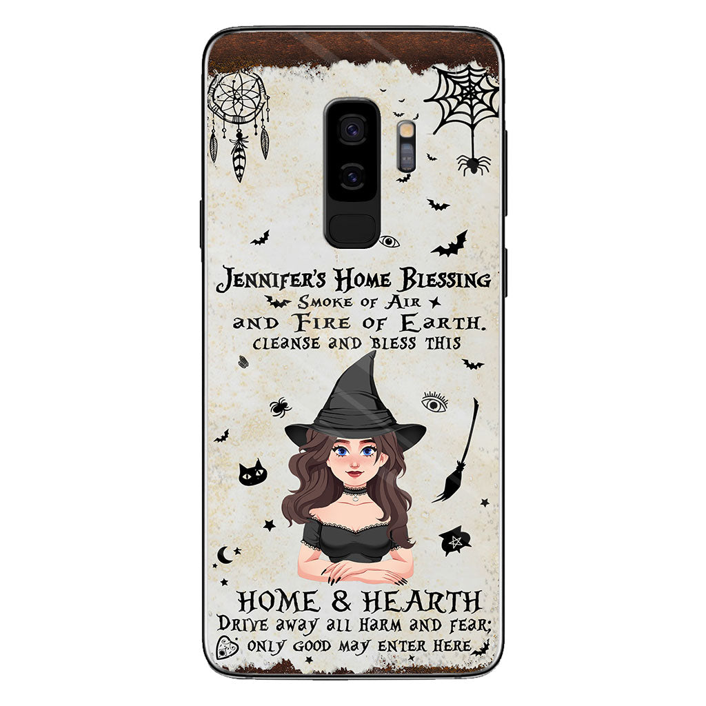 Home Blessing - Personalized Witch Phone Case