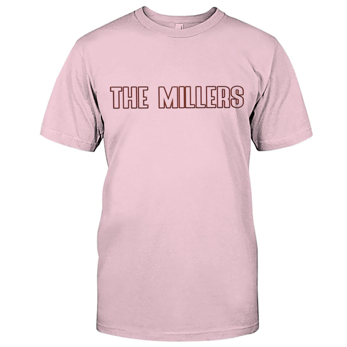 Custom Name - Personalized Family Embroidered T-shirt