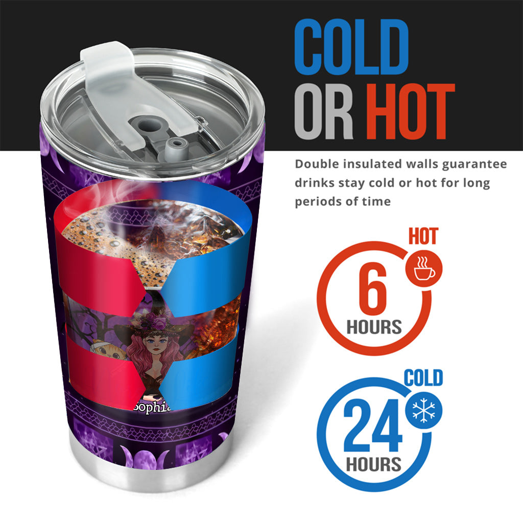 Hexe von Natur aus – Personalisierter Hexenbecher