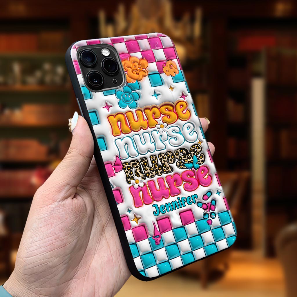 Nurse Life – Personalisierte Handyhülle für Krankenschwestern