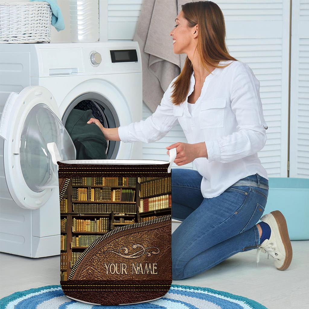 Bibliothek – Personalisierter Aufbewahrungskorb für Bibliothekare