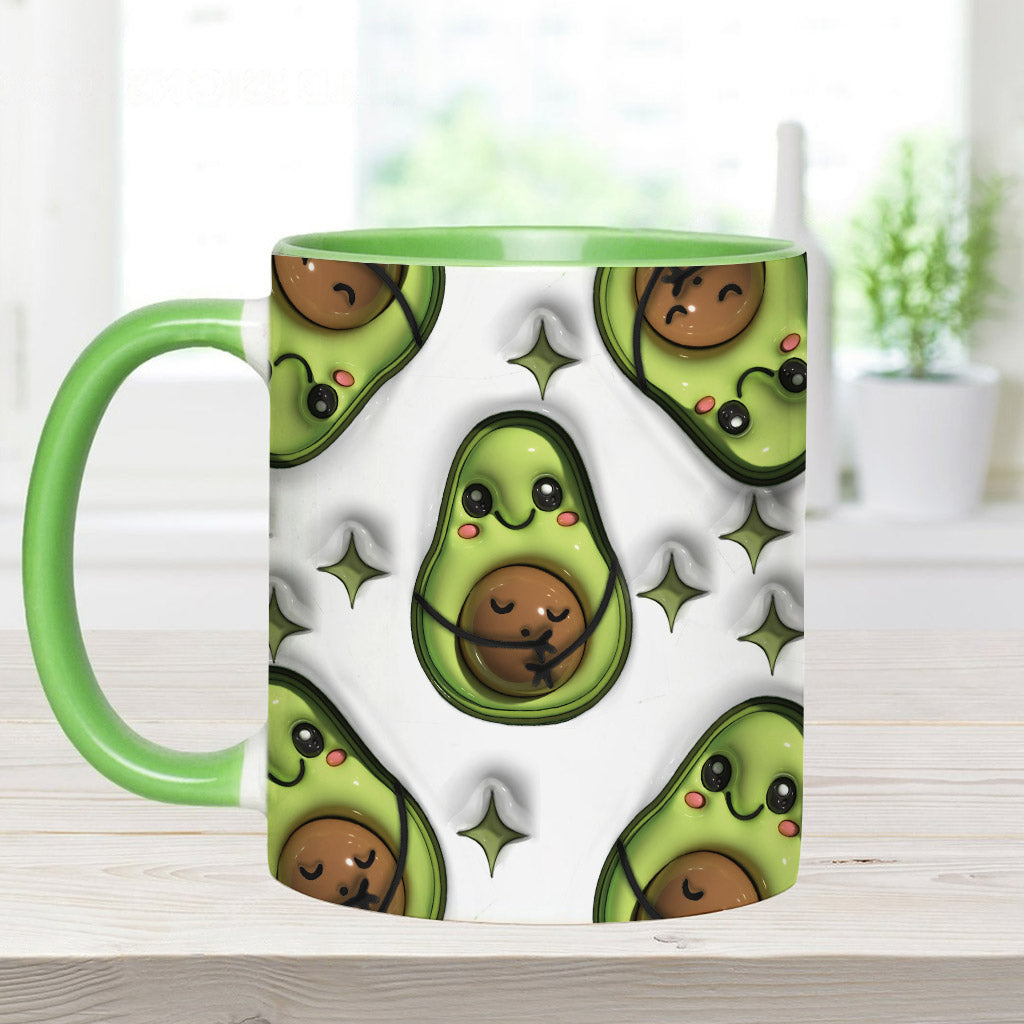 Mamacado - Personalized Pregnancy Accent Mug