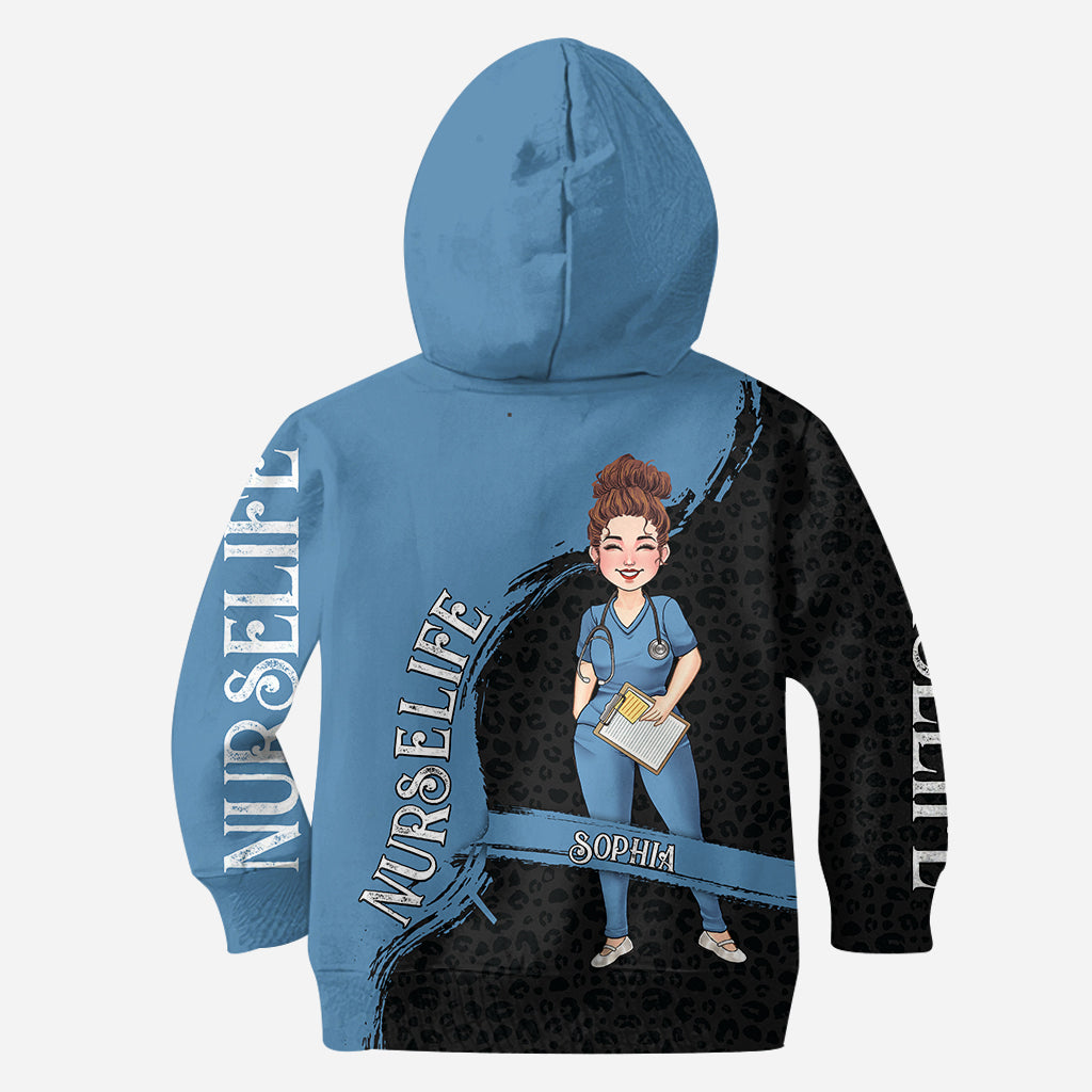 Das Leben als Krankenschwester – Geschenk für Mama, Ehefrau, Freundin oder Krankenschwester – Personalisiertes T-Shirt