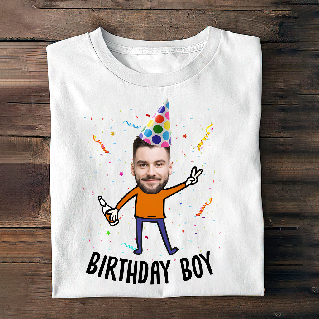 Funny Custom Face Birthday - Personalized Birthday T-shirt And Hoodie