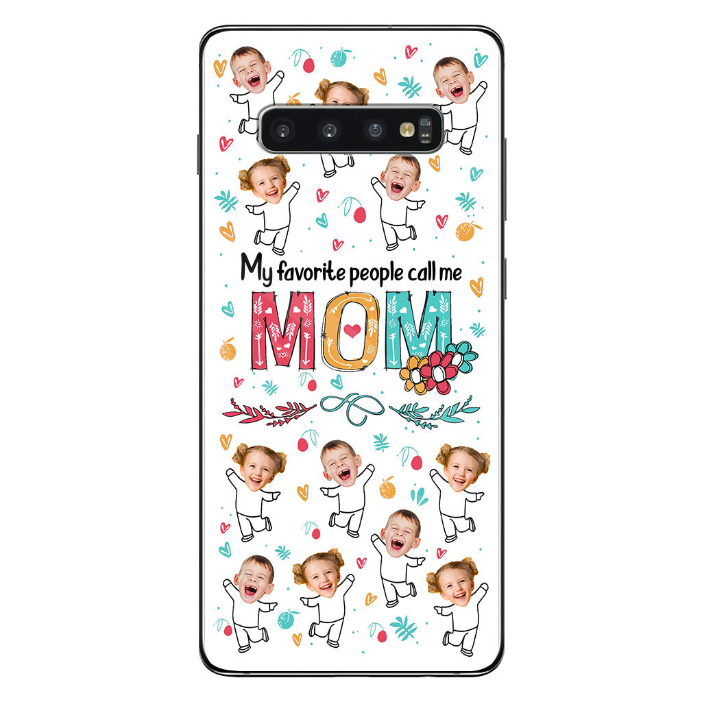Meine Lieblingsmenschen nennen mich Nana – Geschenk für Oma, Mama – Personalisierte Handyhülle