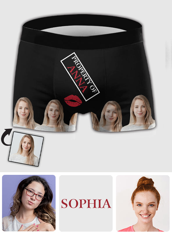 Produkt – Personalisierte Boxershorts für Paare