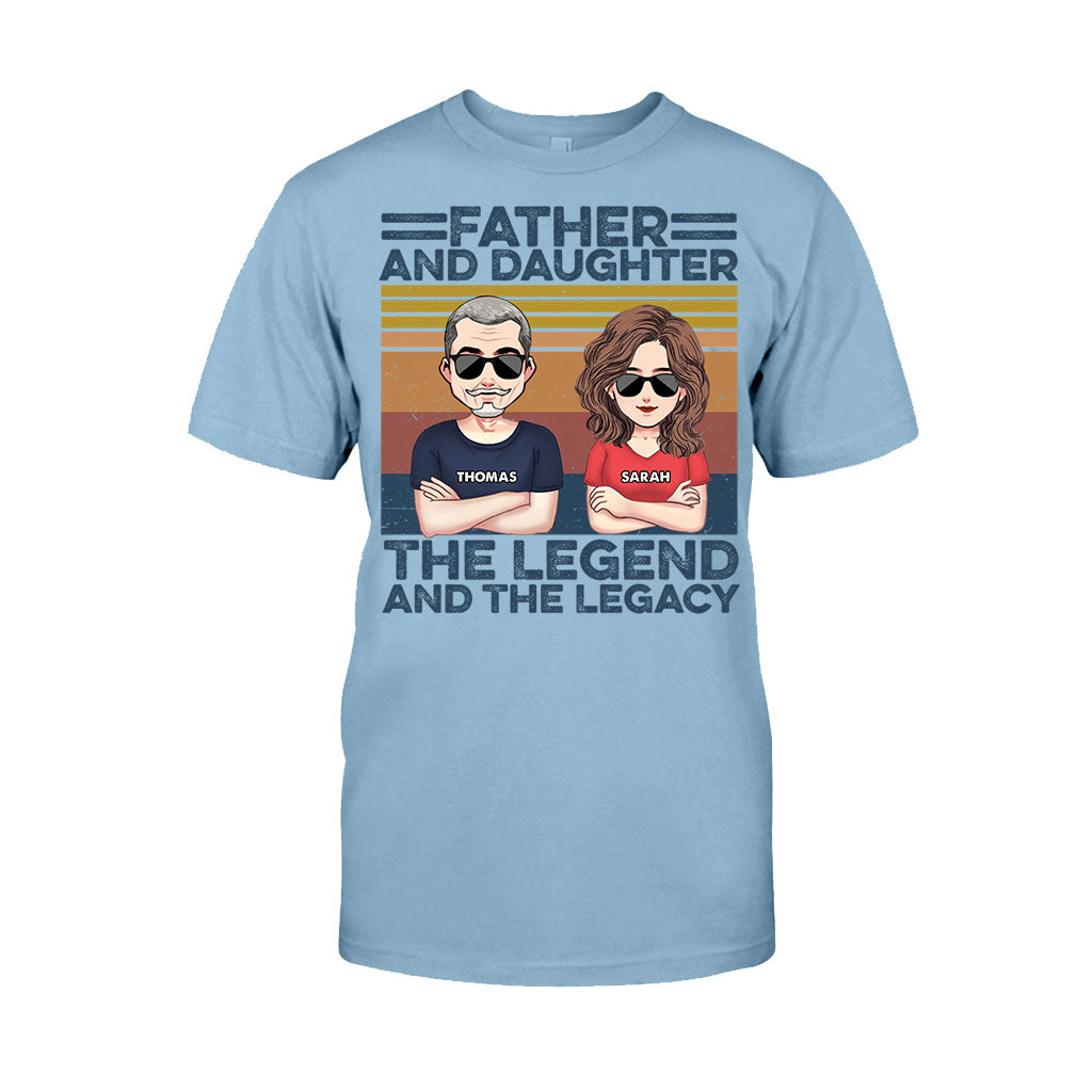 Like Father Like Son - Gift for dad, dad - Personalized T-shirt And Hoodie