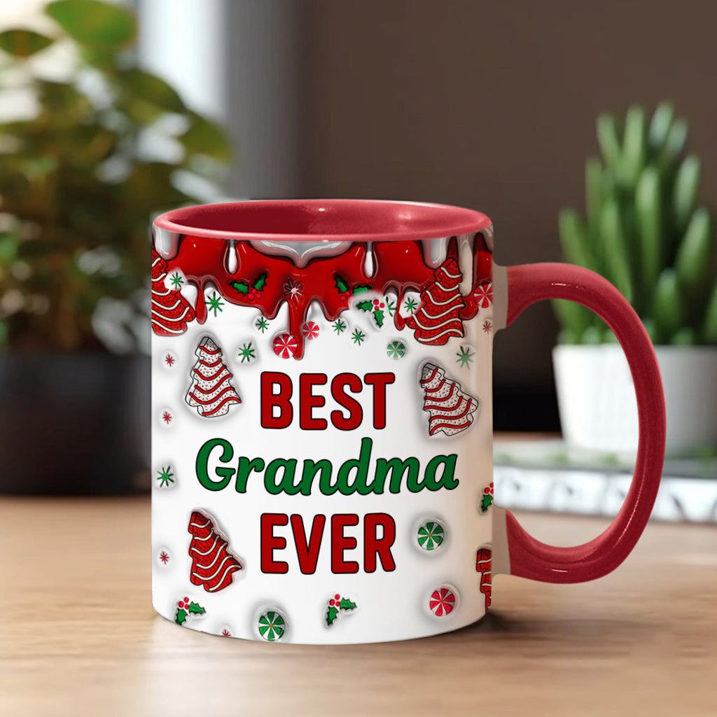 Beste Oma der Welt – Geschenk für Oma – Personalisierte Tasse mit Akzent