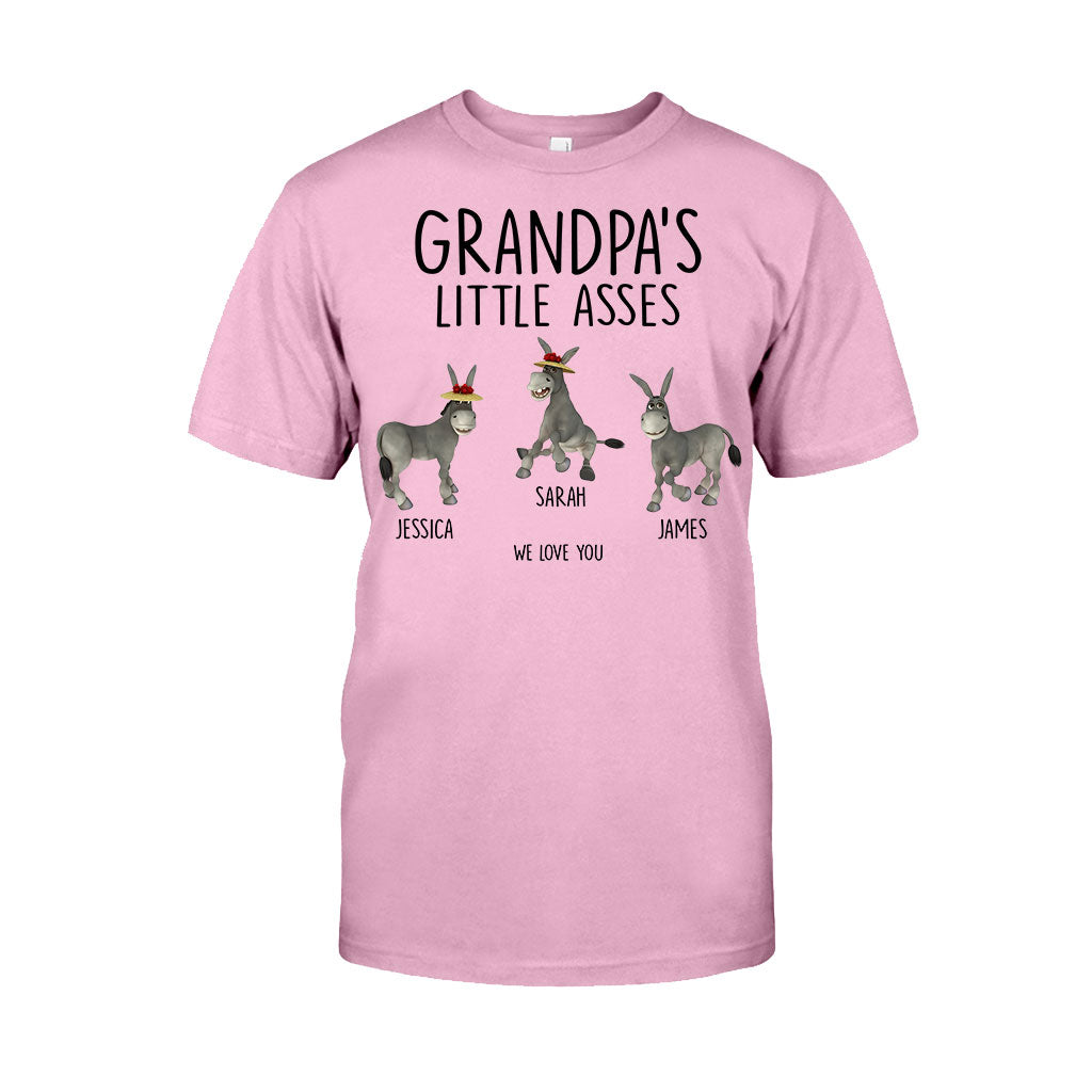 Little Asses - Gift for dad, grandpa, mom, uncle, aunt, grandma - Personalized T-shirt And Hoodie