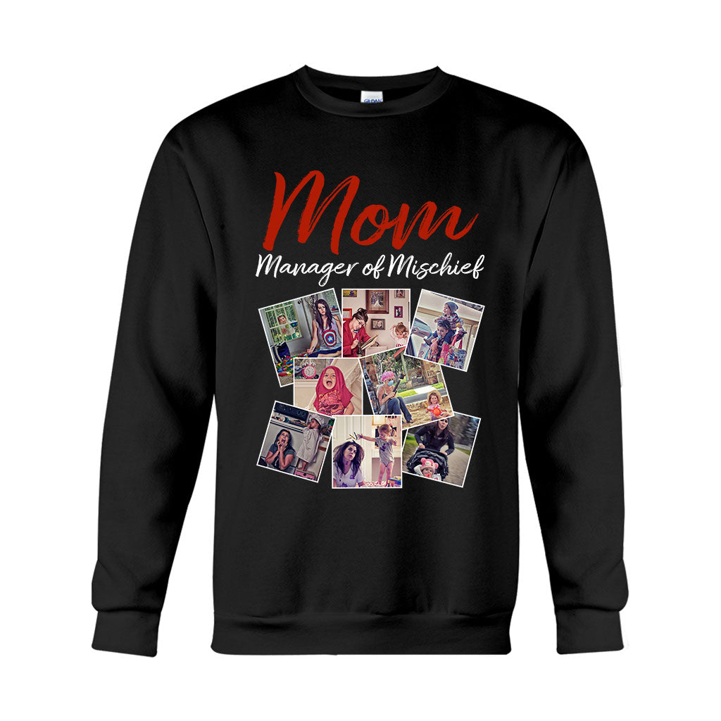 Mama, die für Chaos sorgt – Personalisiertes Mutter-T-Shirt und Hoodie