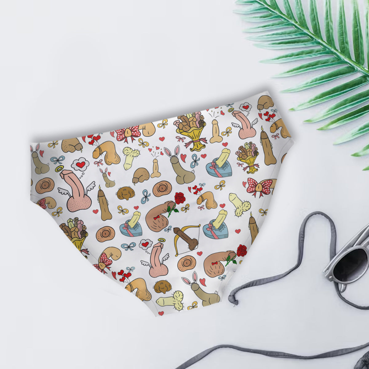 Alles, was ich mir zu Weihnachten wünsche – personalisierte Damen-Slips und Herren-Boxershorts für Paare