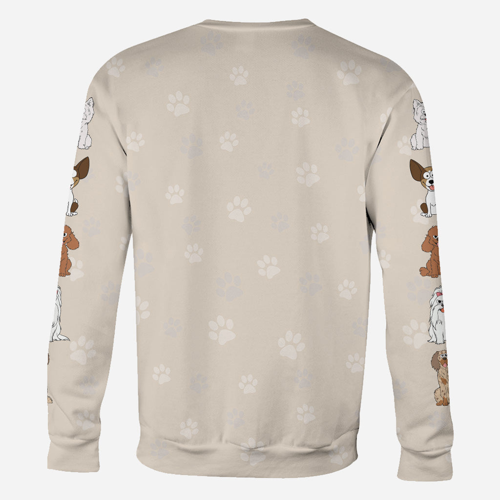 Hundemama/Katzenmama/Fellmama/Hundepapa/Katzenpapa... - Personalisiertes T-Shirt mit Hundemotiv