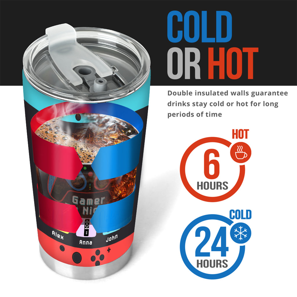 Gamer-Papa – Wie ein normaler Papa, nur viel cooler – Videospiel-Geschenk für Papa, Gamer – Personalisierter Trinkbecher
