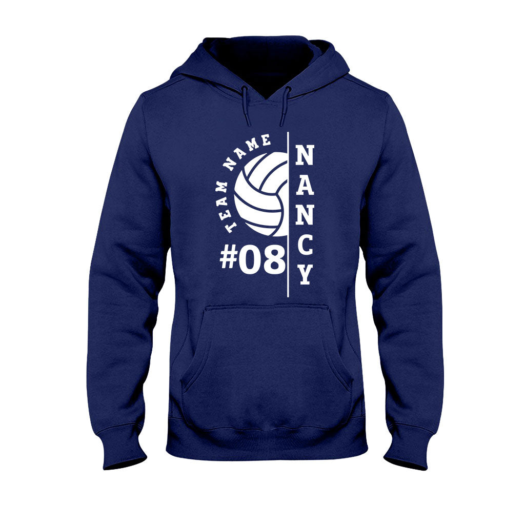 Volleyball lieben – Personalisiertes Volleyball-T-Shirt und Hoodie