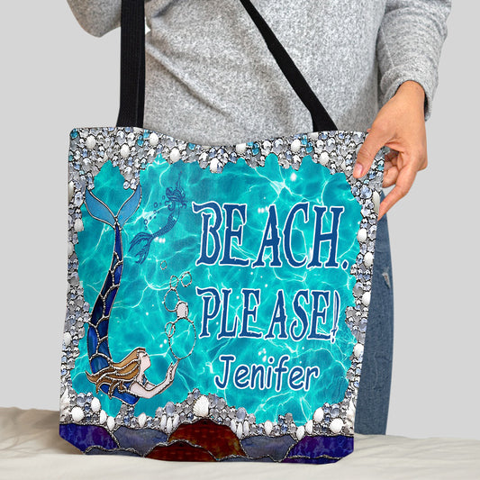 Life Is Better At The Beach - Personalized Sea Lover Tote Bag