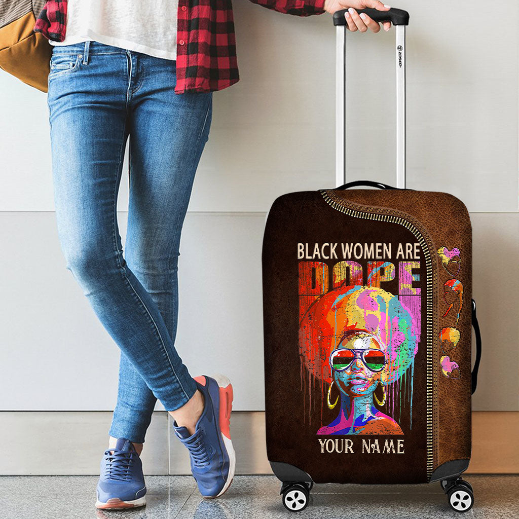 Black Women Are Dope - African American Luggage Cover
