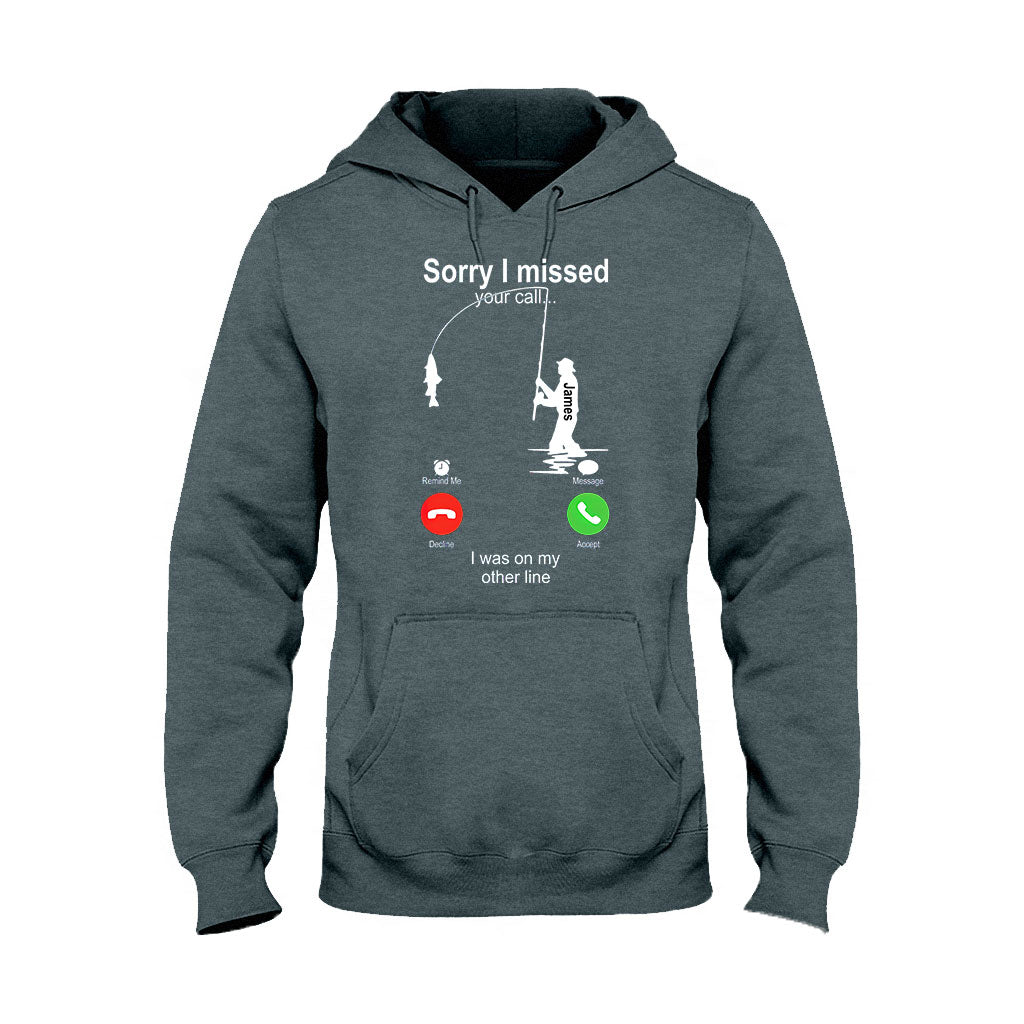Tut mir leid, dass ich Ihren Anruf verpasst habe, ich war gerade im Gespräch – Personalisiertes Angel-T-Shirt und Hoodie