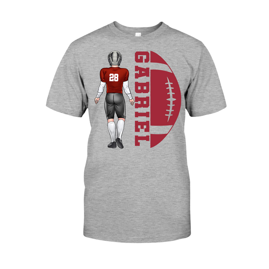 Fußballfan – Personalisiertes Fußball-T-Shirt und Hoodie