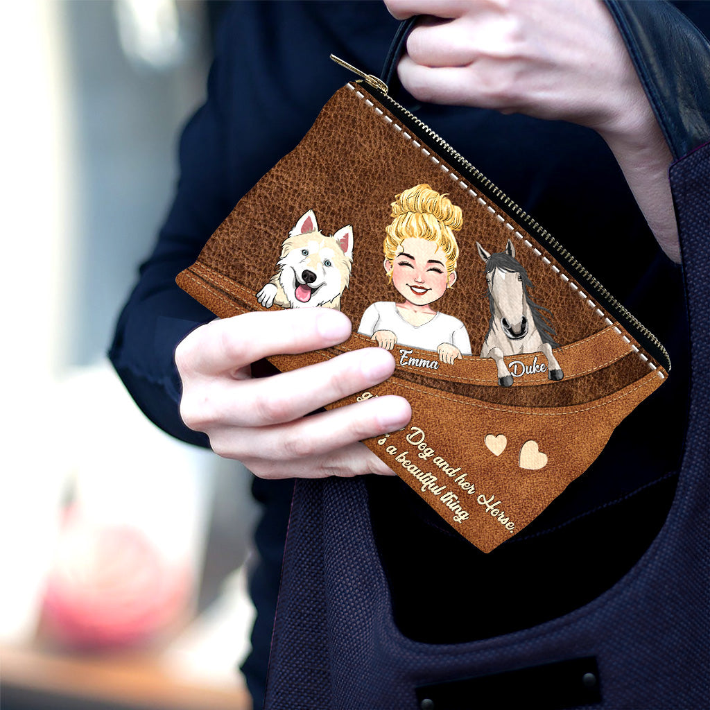 Was für ein schönes Ding – Pferdegeschenk für Hunde- und Katzenliebhaber – personalisierter Beutel