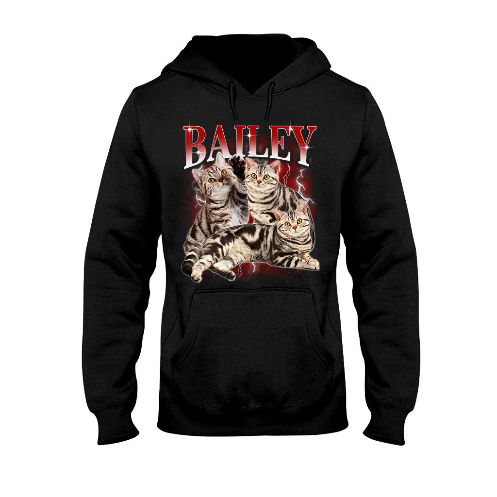 Individuell gestaltetes Bootleg-Rap-T-Shirt – Geschenk für Hunde- und Katzenliebhaber – Personalisiertes T-Shirt und Hoodie