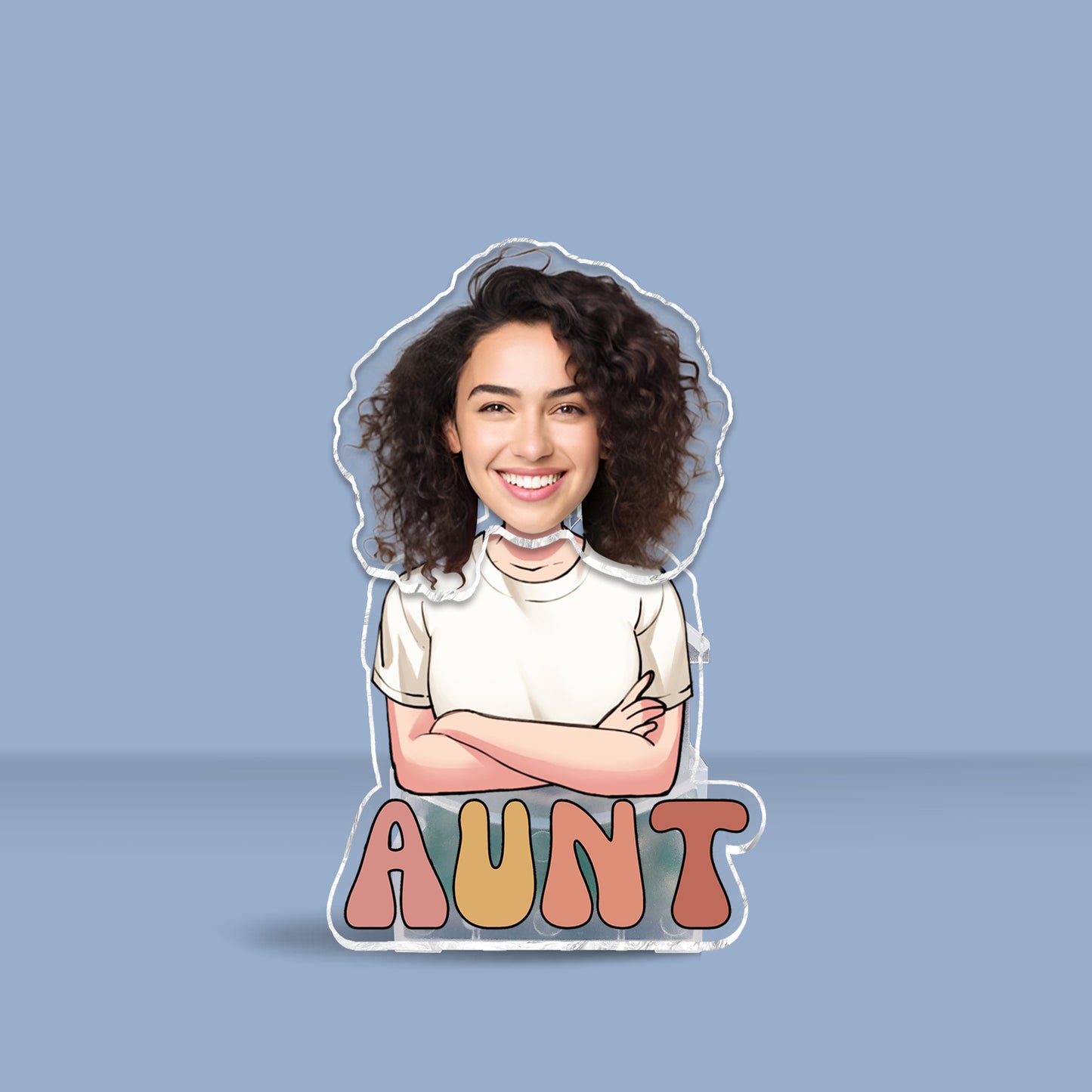 Tante – Geschenk für Tante – Personalisierter Wackelkopf