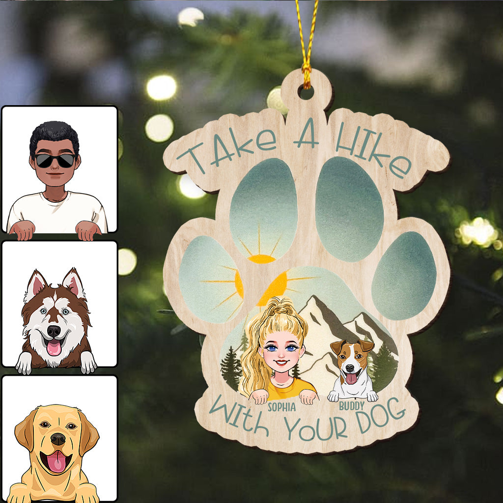 Take A Hike - Personalized Hiking Ornament