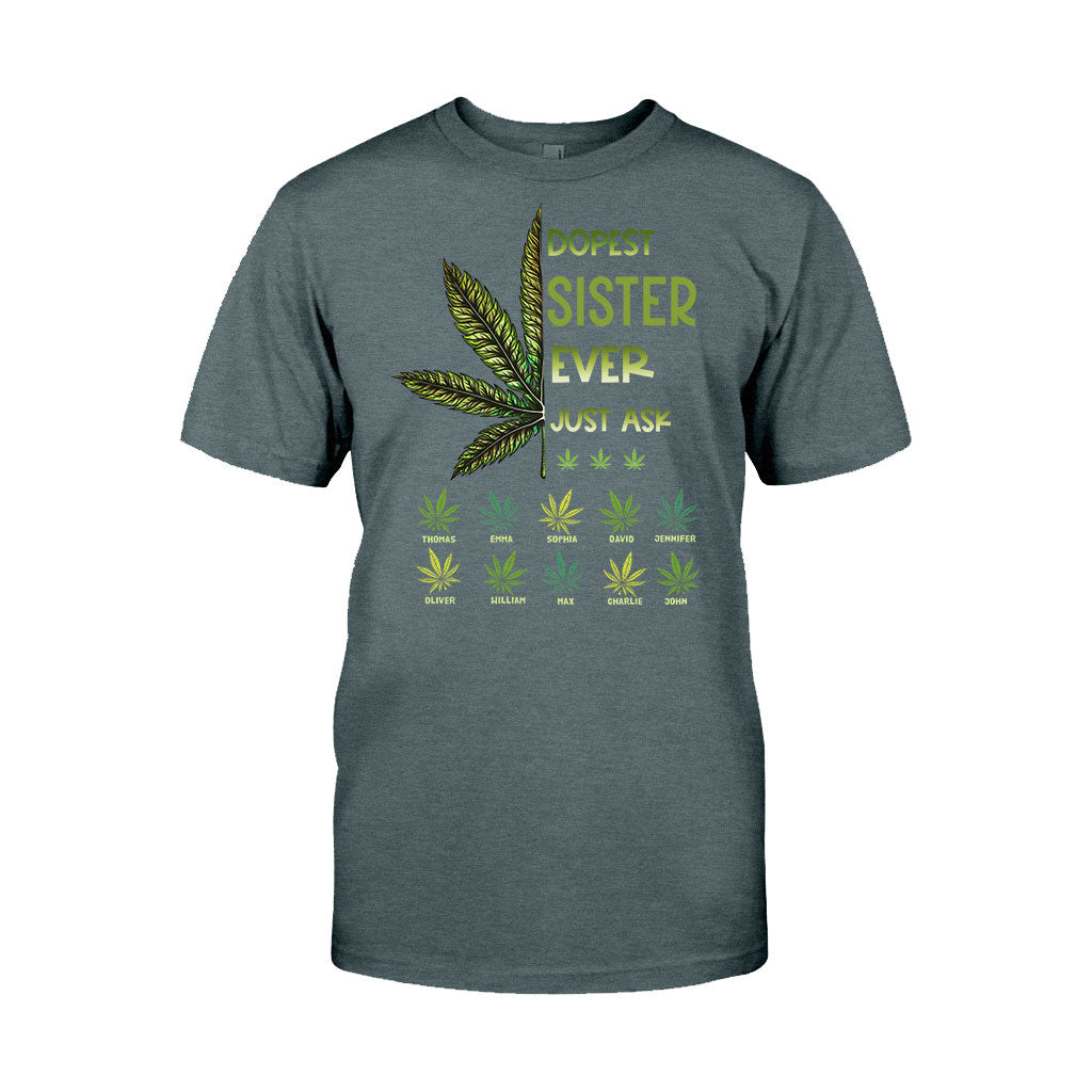 Der coolste Papa aller Zeiten – Geschenk für Papa, Oma, Opa, Mama, Onkel, Tante, Bruder, Schwester – Personalisiertes T-Shirt und Hoodie