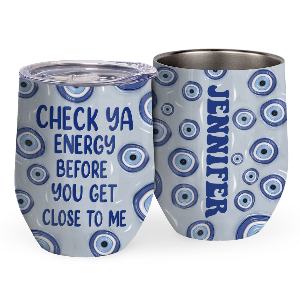 Check Ya Energy – Personalisierter Hexen-Weinbecher