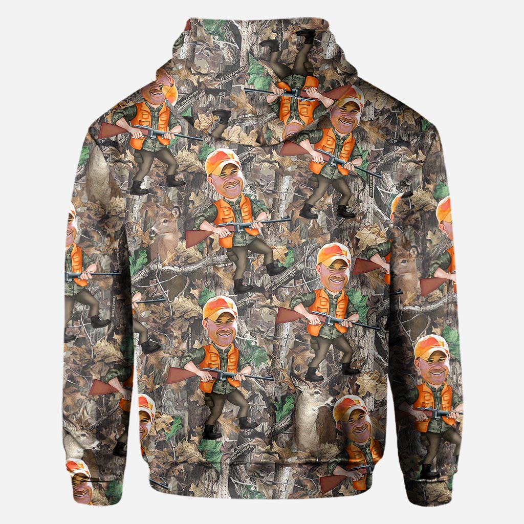 Foto eingefügter Jäger - Personalisiertes Jagd-T-Shirt