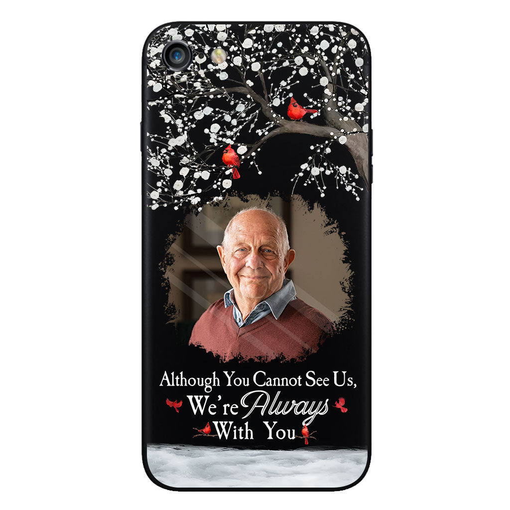 I'm Always With You - Personalized Memorial Clear Phone Case